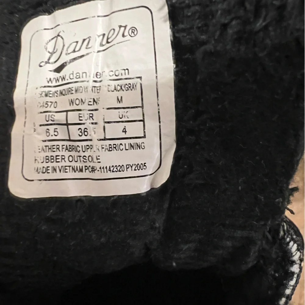 Danner womens black